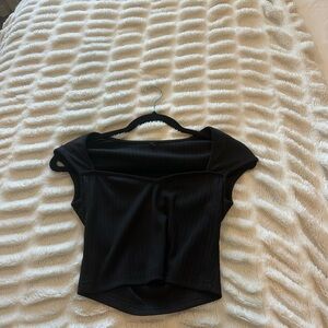 Elegant Black Women's Top